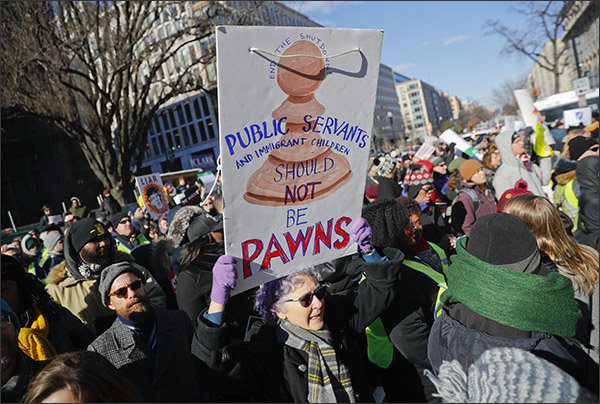 Public Servants Should Not Be Pawns Poster