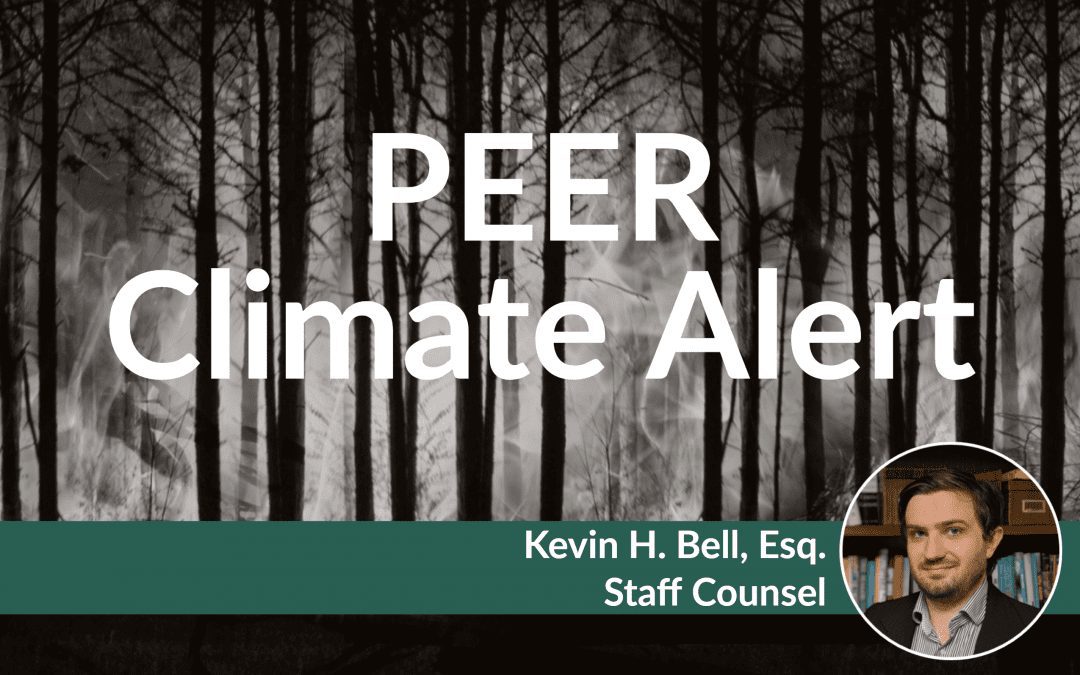 PEERMail: Climate Alert