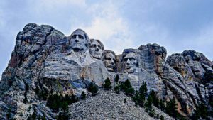 Trump's Fireworks at Mt Rushmore / Photo of Mt. Rushmore