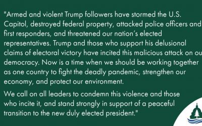Statement | PEER Statement on Armed Protestors Storming the U.S. Capitol
