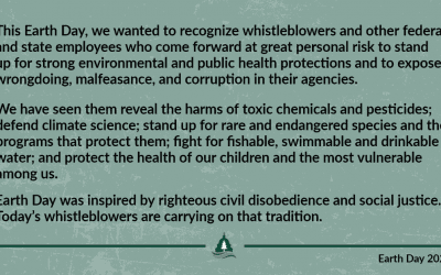 STATEMENT | Earth Day 2021: Celebrating Environmental Whistleblowers