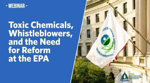 Webinar | Toxic Chemicals, Whistleblowers, and the Need for Reform at EPA