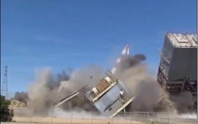 Radioactive Buildings Dynamited Near L.A.Â