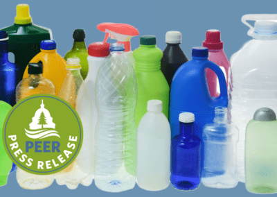 Tens of Millions of Plastic Containers Treated with Fluorine Gas Leach Toxic PFAS Chemicals into Art and Cleaning Supplies, Food, and Other Household Products