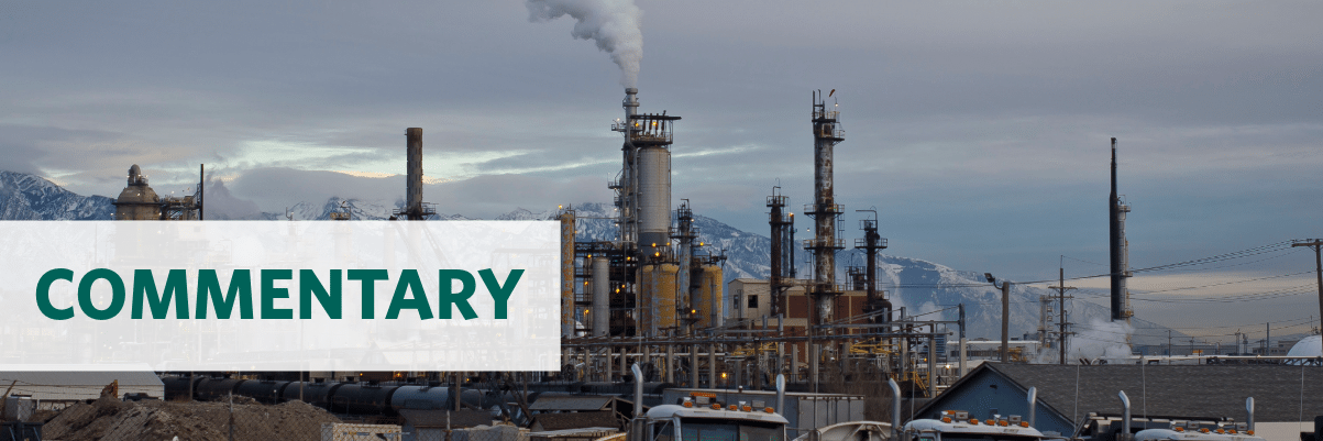 PEERMail Section Headers-33-12.10.25 PEERMail commentary Photo of a clipboard with text "Inflation Reduction Act" on an American flag