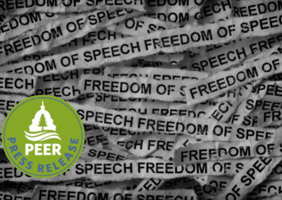 Federal Employee First Amendment Lawsuit Advances