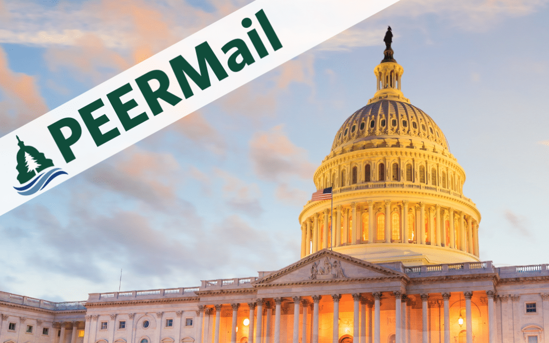 PEERMail | Is Congress Coming to Its Senses? No, But Now Is Still the Time to Act